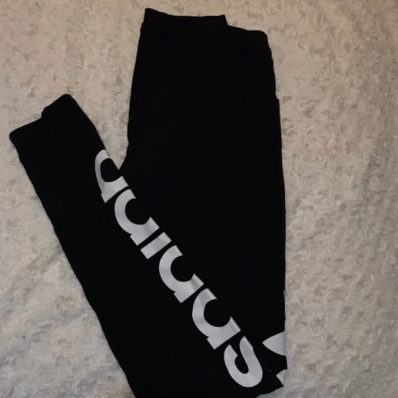 Adidas 3-stripe black leggings - Picture 3 of 4